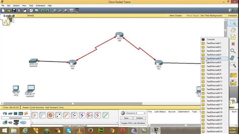 How To Create Topology In Cisco Packet Tracer Youtube