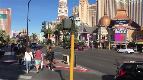A Walk Down The Las Vegas Strip Youtube