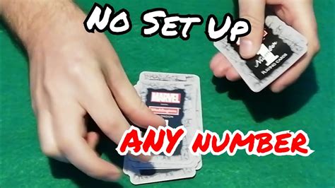 Crazy magic card trick that you can do ▷ like and share if you like video. Crazy Good No Set Up Card Trick. - YouTube
