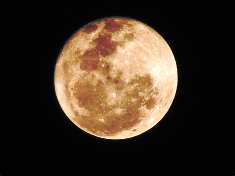 Gambar Malam Suasana Gelap Bulan Purnama Lingkaran Perbintangan