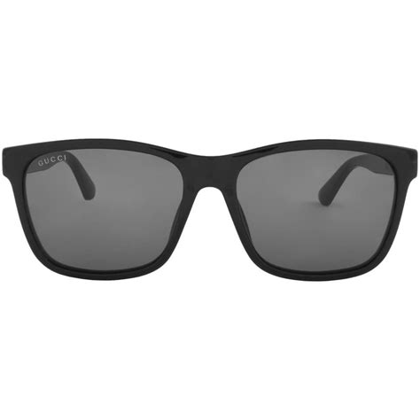 gucci gg0746s 001 sunglasses black mainline menswear denmark