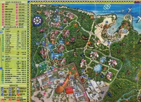 Resort Map Picture Of Occidental At Xcaret Destination Playa Del
