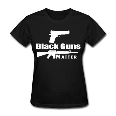 2017 Black Guns Matter Pistol 1911 9mm Ar15 Shooting Print T Shirts