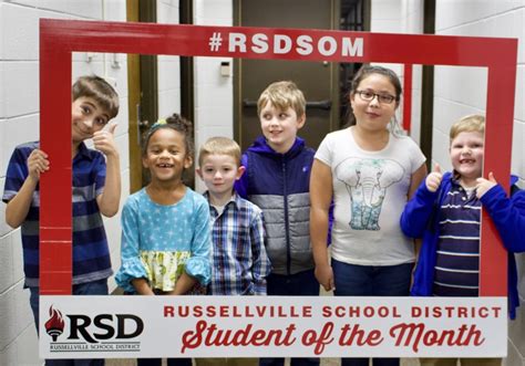 Rsd December Students Of The Month Russellville School District