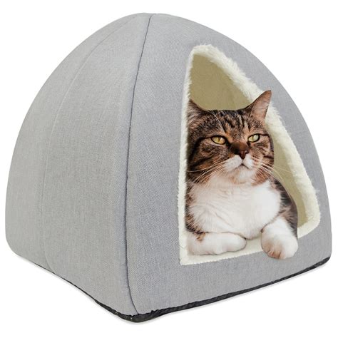 Buy Tierecare Cat Cave Bed For Indoor Cats House Fluffy Kitten Bed Warm