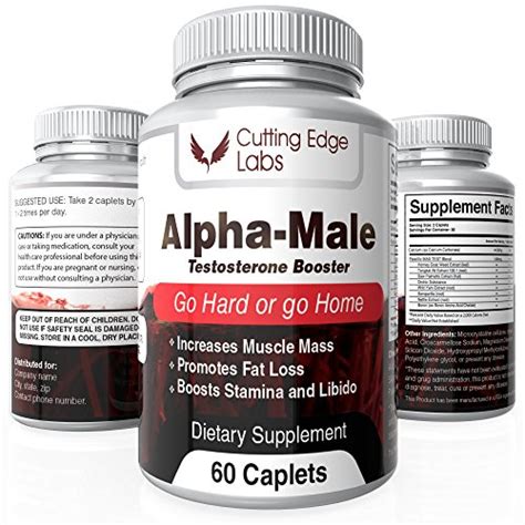 Buy Alpha Male Natural Testosterone Booster For Hypertrophy Energy And Performance With Horny