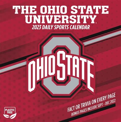Ohio State Buckeyes 2023 Box Calendar Other
