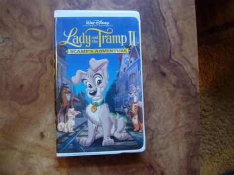 Walt Disney Classic Movie Vhs Lot Mary Poppins Lady And The Tramp Ii