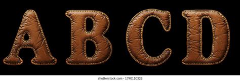 8 796 Leather Font Images Stock Photos Vectors Shutterstock