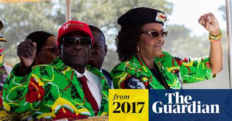 Grace Mugabe Flies Home To Zimbabwe With Diplomatic Immunity Robert Mugabe The Guardian