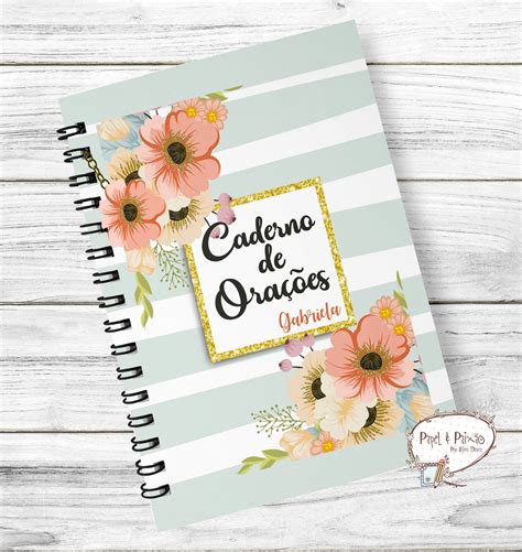 Caderno De Oração Modelo 2 Elo7 Produtos Especiais