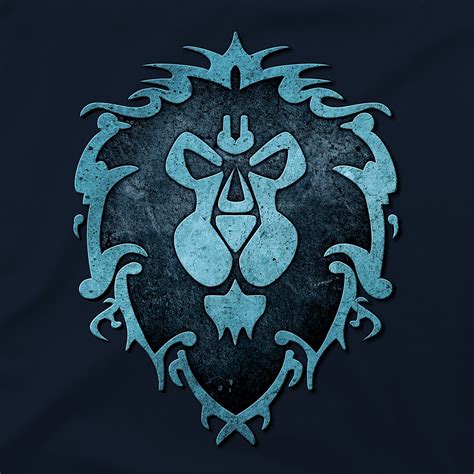 World Of Warcraft Alliance Logo Premium Mens T Shirt