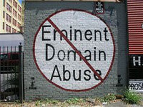 Eminent Domain Reform Needed Right Now Your Word