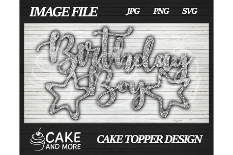 Happy Birthday Svg Dxf Png Cut Files Birthday Cake Topper Clipart Images