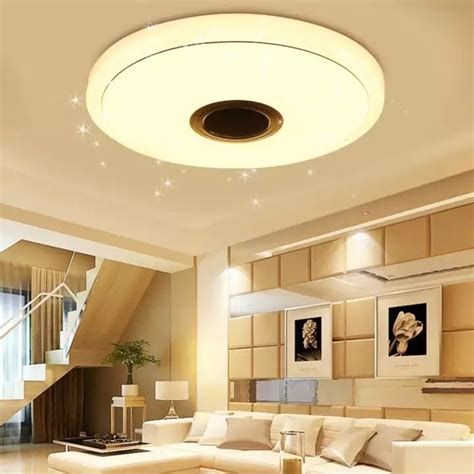 Local Sellers＋cod 200w Rgb Led Flush Mount Music Ceiling Light With