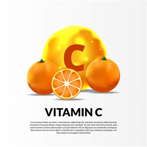 Vitamin C Vector At Collection Of Vitamin C Vector