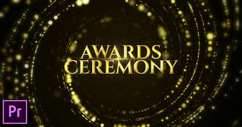 Awards Ceremony Opener Premiere Pro Video Templates Envato Elements