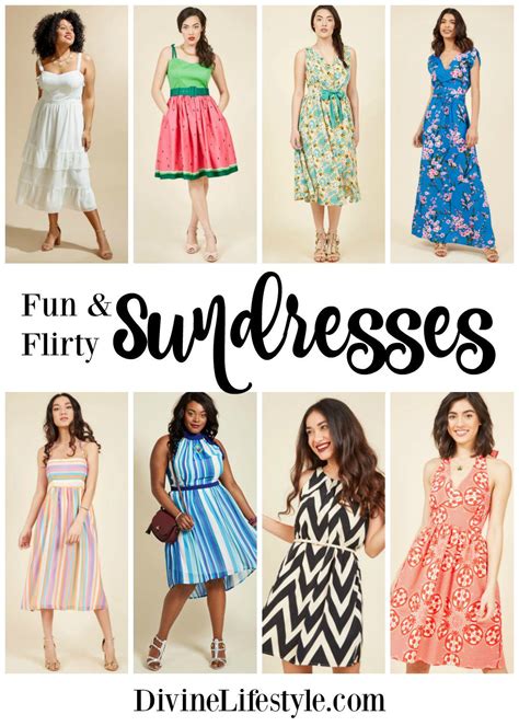 Fun Flirty Sundresses Style Fashion Women Dress