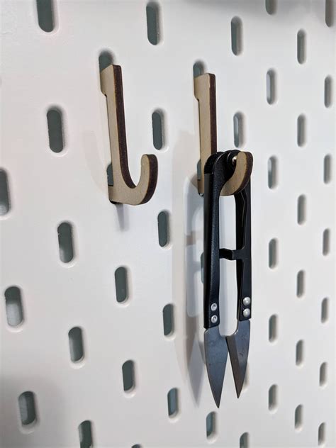 Day 7 Pegboard Hooks Simple But Useful And Theyll Be The Base Of A