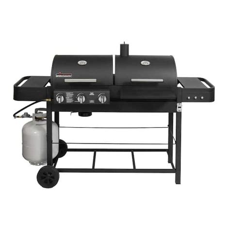 Brinkmann Dual Function Ii Propane Gas And Charcoal Grill 810 3802 Sb