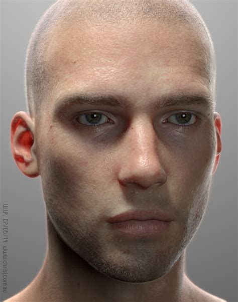 Hyper Realistic Cgi Model Of A Man — Bobby Parker