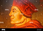 England, Kent, Hever, Hever Castle, Portrait of Tomas Wolsey, Former ...