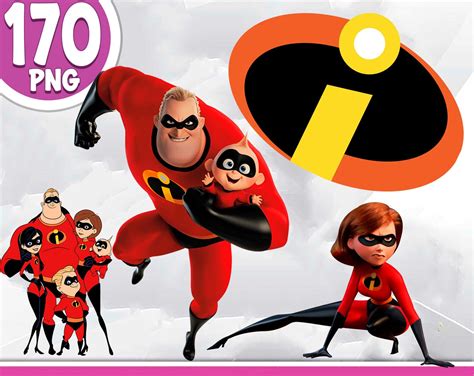 Bundle The Incredibles Clipart The Incredibles Png Incredibles Etsy
