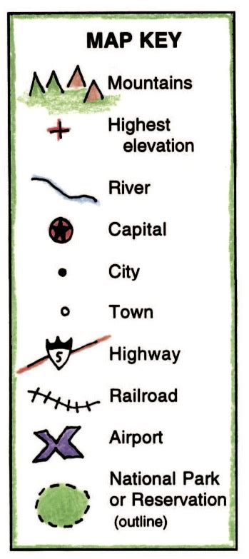 Examples Of Map Symbols Cassey Angelique