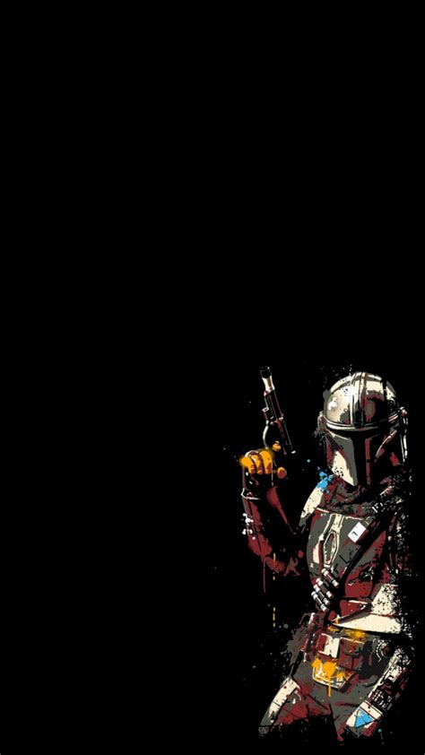 The Mandalorian Wallpapers Oled Iphone Screens Edition