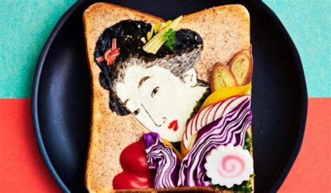 Manami Sasaki La Japonesa Que Crea Arte Comestible En Pan Tostado