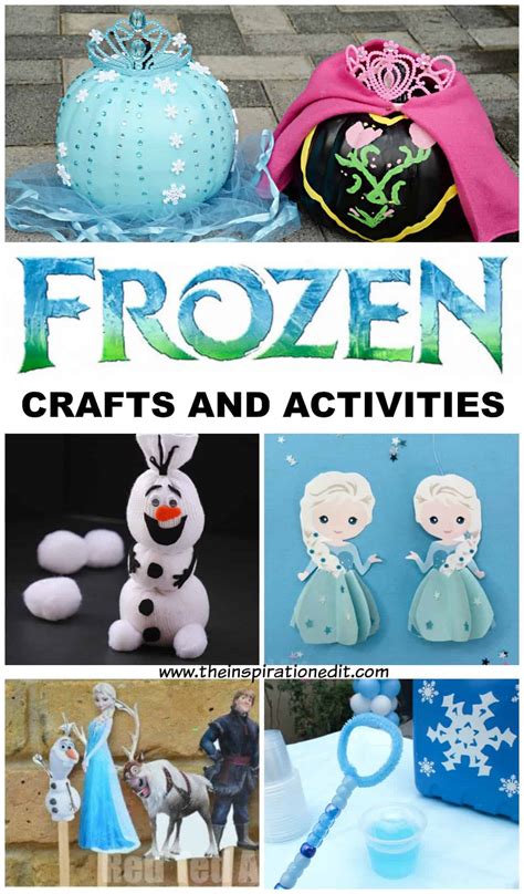 Disney Frozen Party Craft Ideas · The Inspiration Edit