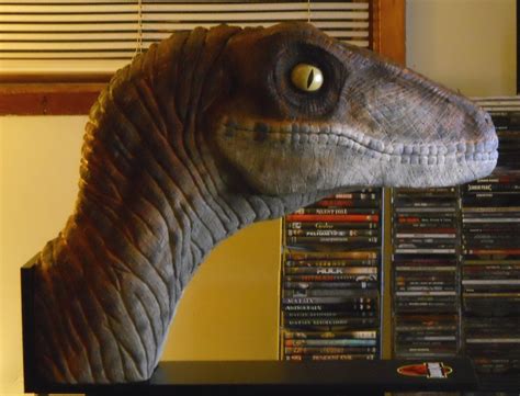 11 Scale Raptor Bust Jurassic Park Lost World Sw Style — Stan Winston School Of Character