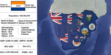 Union Of South Africa The Southern Tip Rimaginarymaps