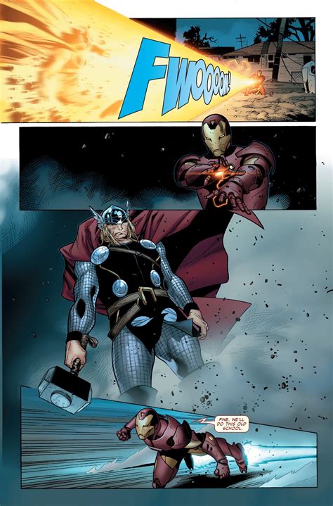 Thor Vs Iron Man Post Civil War Comicnewbies