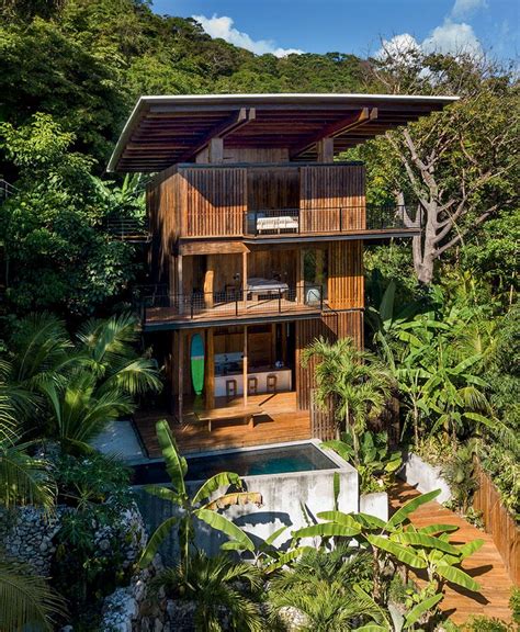 Olson Kundigs Sustainable Teak Holiday House In Costa Rica Tropical