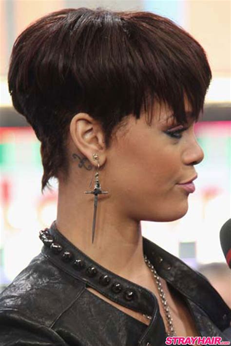 15 Rihanna Short Hairstyles Front And Back  Cante Gallery