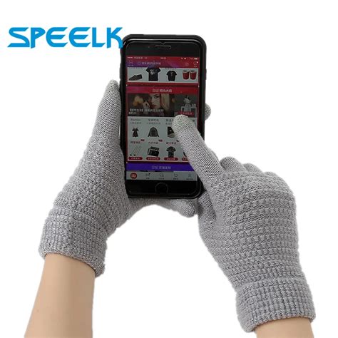 Brand New Touch Screen Gloves Men Women Winter Knitted Warm Ski Glove