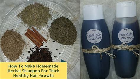 You don't need to drop a ton of $$ to get a hair thickening shampoo that actually works. How To Make Homemade Herbal Shampoo For Thick Hair Growth ...