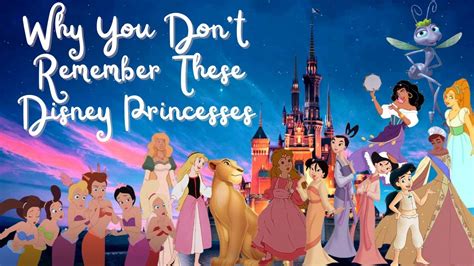 Why You Forgot About These Disney Princesses Youtube