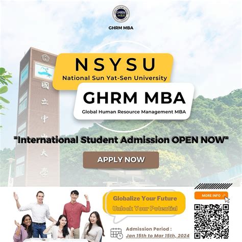 🌐 Attention Global Leaders Ghrm Mba International Student Admission