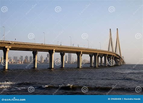 Bandra Worli Sea Link Bridge Of Mumbai Stock Photo Image Of India