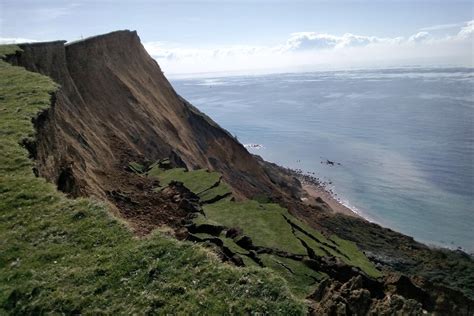 Two Large ‘cliff Falls Along Dorsets Jurassic Coast Ground