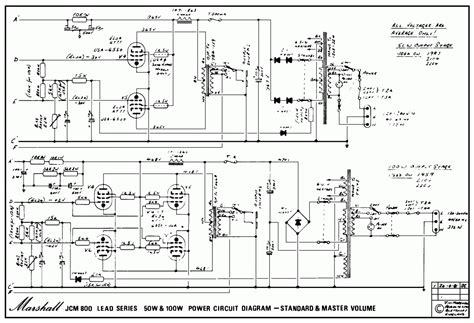 Jcm800 2204 Info Archivos Tutoriales Electrónica Diy Guitarristas