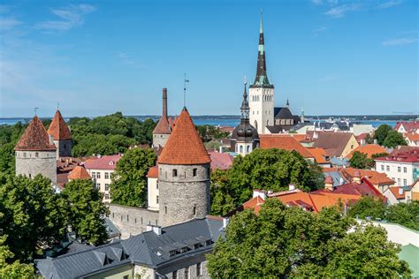 Historic Center Old Town Of Tallinn Estonia