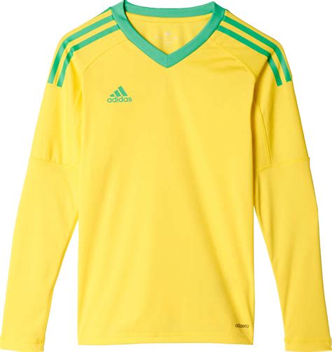 Adidas Kids Revigo 17 Goalkeeper Jersey Bright Yellow And Energy Green