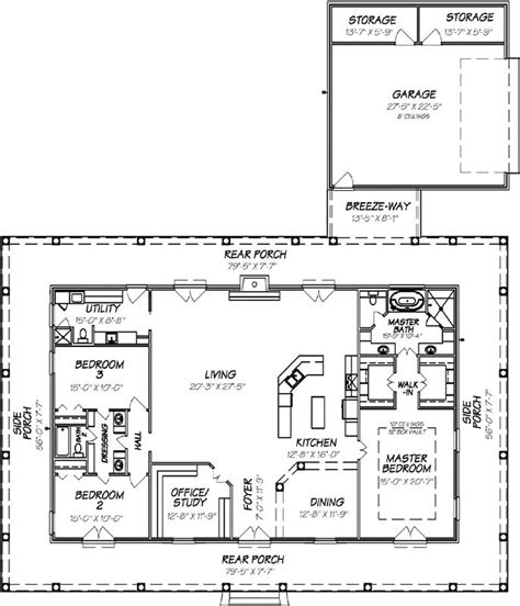 At just 30 feet in width, this charming 1,589 sq. Country Style House Plans - 2560 Square Foot Home , 1 ...