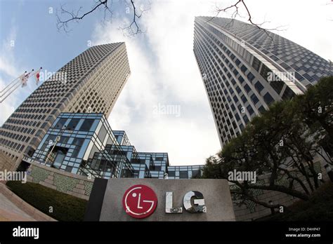 Südkorea Lg Lg Twin Towers Hauptsitz In Seoul Stockfotografie Alamy
