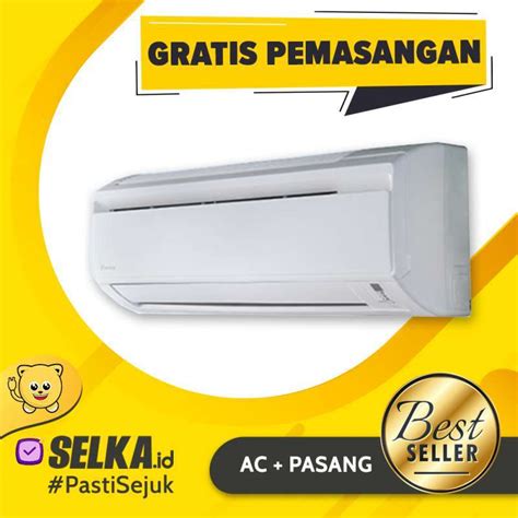 Promo AC DAIKIN FTV20CXV14 INSTALLASI 3 4 PK STANDARD PIPA KABEL