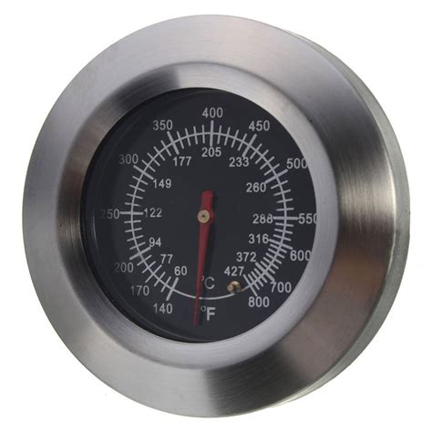 Bbq Smoker Grill Stainless Steel Thermometer Temperature Gauge 60 427