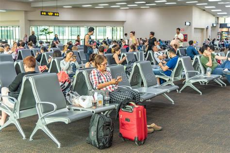 Airport Waiting Room Editorial Stock Image Image Of Board 117707464